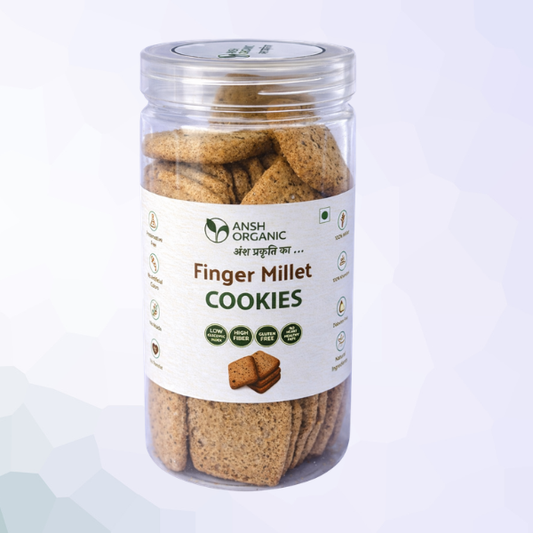 Finger Millet Cookies (Ragi Cookies)