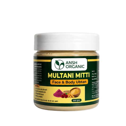 Ansh Organic Multani Mitti (Face & Body Ubtan)